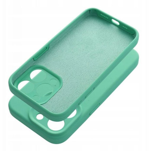 Housse - etui - chaussette Oem SILIKONSKA SKAL 2 mm för iPhone 16 Pro Max mintgrön