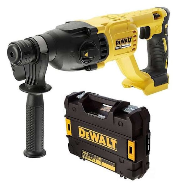 SDS Plus 18V perforator (utan batteri eller laddare) i T-STAK box - DEWALT - DCH133NT svart och gult