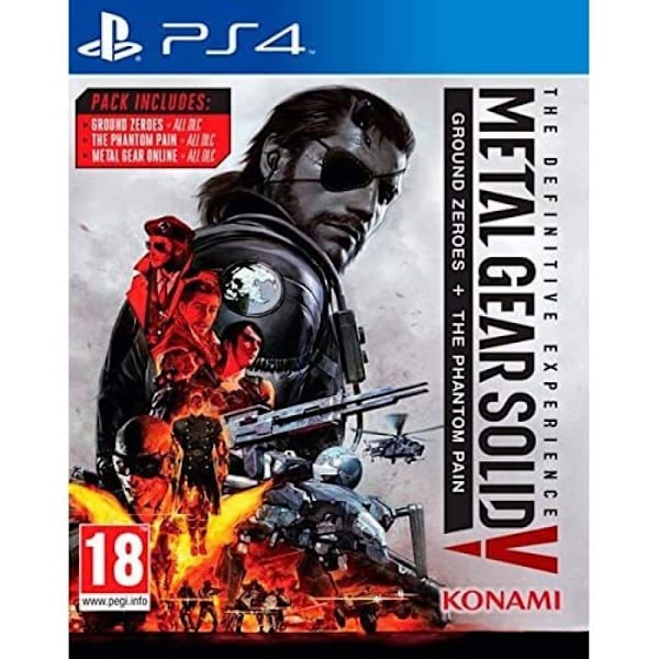 Konami PlayStation 4-spel - FBA216243 - Metal Gear Solid V (5): The Definitive Experience