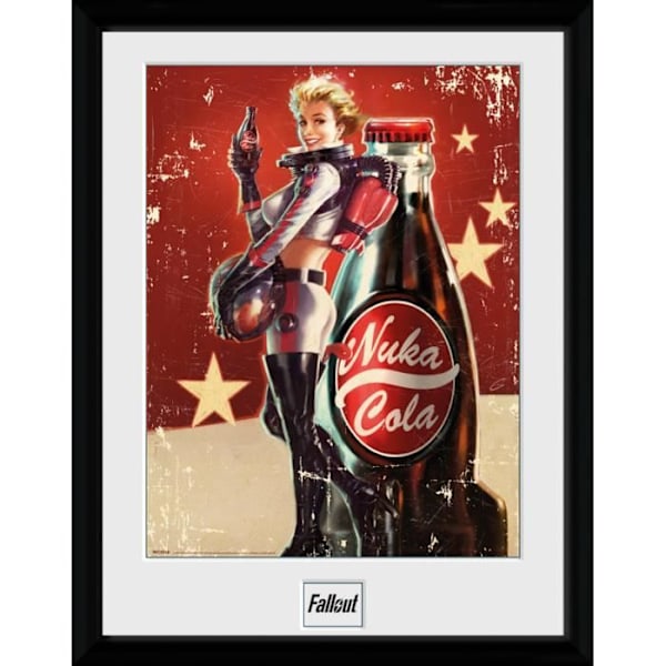 Fallout 4 Nuka Cola inramat fotografi 40 x 30 cm