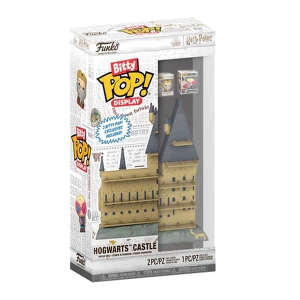 BITTY POP Display - Hogwarts Castle m/2 Exklusiv Bitty Pop