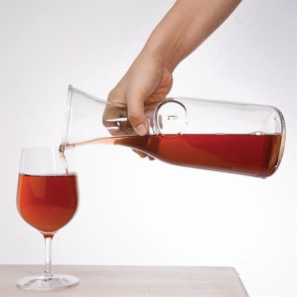 1 L glaskaraff - Olympia - Kartong med 6 st Transparent