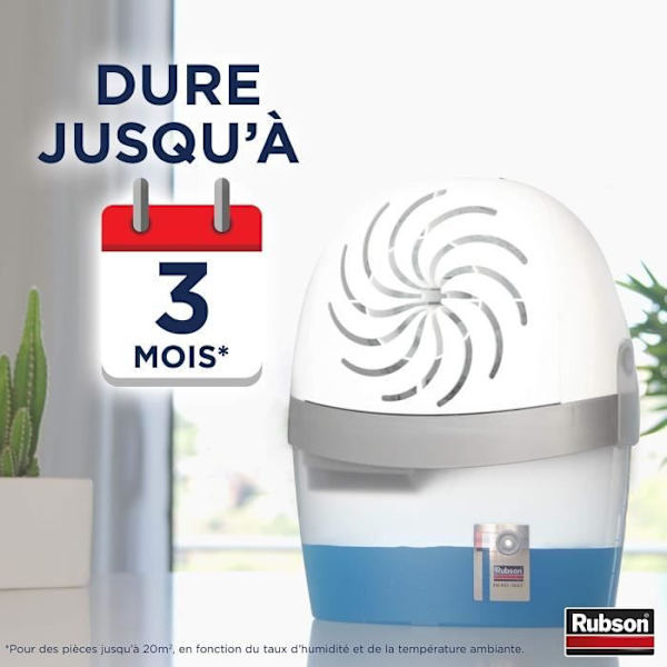 Fuktabsorberande påfyllning Aero 360 ° ren x4 - RUBSON