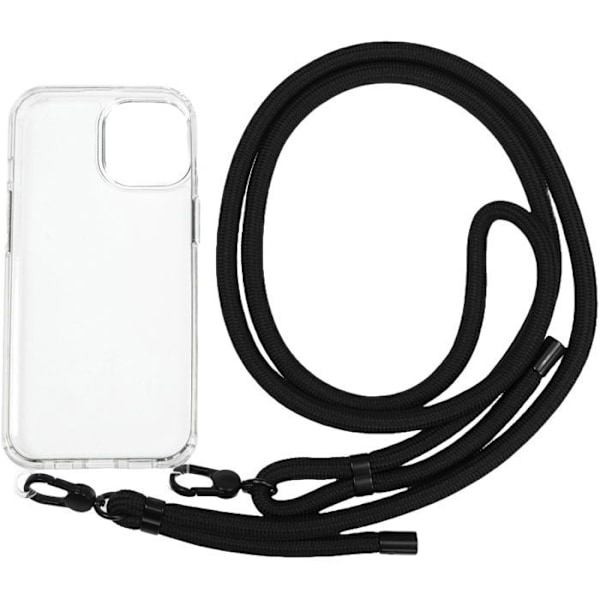 Mobil Ursprung Lanyard Fodral Klar iPhone 15