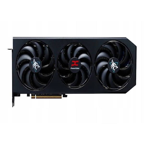 Grafikkort - PowerColor - Hellhound - AMD Radeon RX 9070 - 16 GB - PCI Express 4.0 x16 Svart