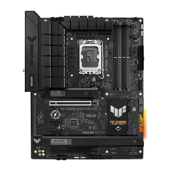Moderkort - ASUS - TUF GAMING B760-PLUS WIFI - Wi-Fi 6E - Sockel LGA1700 - DDR5 SDRAM