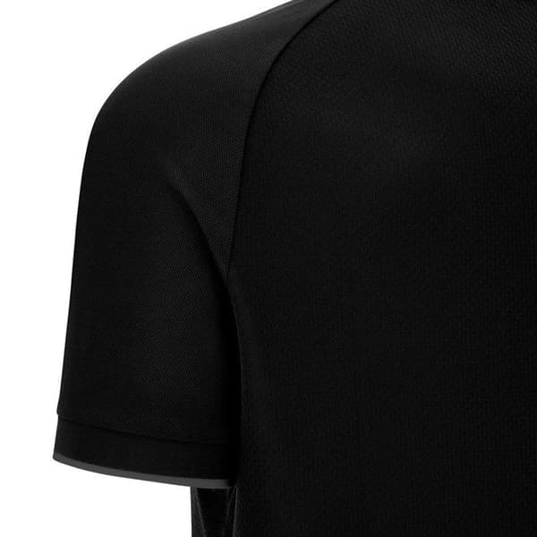 Polo Macron Aulos svart XL