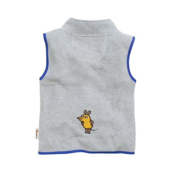 Playshoes Die Maus Baby Fleece ärmlös jacka Grå/melerad 3 år