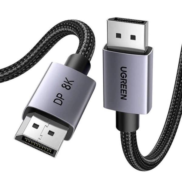 Ugreen DP120 8K 2m DisplayPort-kabel 1.4 Svart