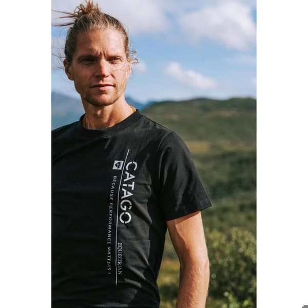 T-shirt Catago Nick svart M