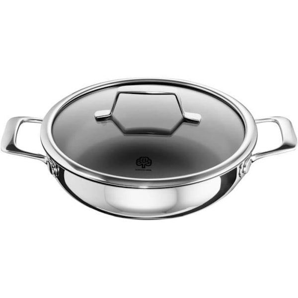 Sauteuse - Schulte-Ufer - ASTRAL - Rostfritt stål - 24 cm - Universus anti-repor