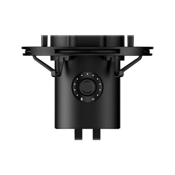 HyperX Quadcast 2 Gamingmikrofon för USB-kondensatorströmning svart Matte svart)