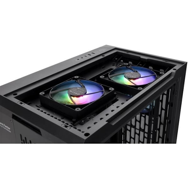 PC-fodral utan strömförsörjning - THERMALTAKE CTE C700 TG ARGB (svart) - Medium tower - E-ATX-format