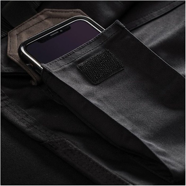 Arbetsbyxor - Scruffs - Pro Flex - Svart - Tight fit - Hållbar Cordura Svart 32