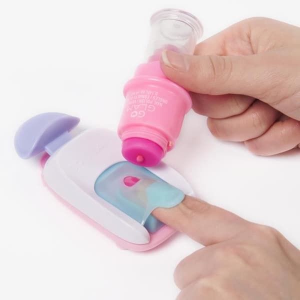 SPIN MASTER COOL MAKER - Go Glam Nail Studio Box Vitt, lila och rosa