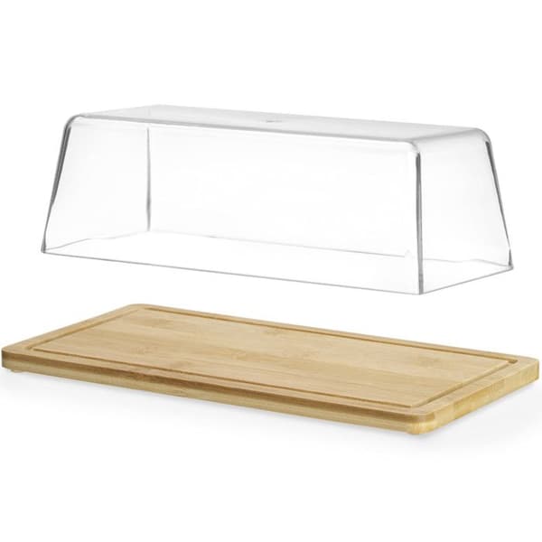 Bambuskärbräda för buffé med lock 320 x 160 x 110 mm - Hendi 523841