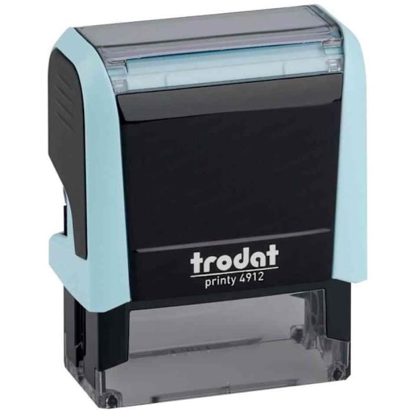 Automatisk stämpel - trodat - Printy 4912 4.0 - Blå - Självbläckande - 5 rader