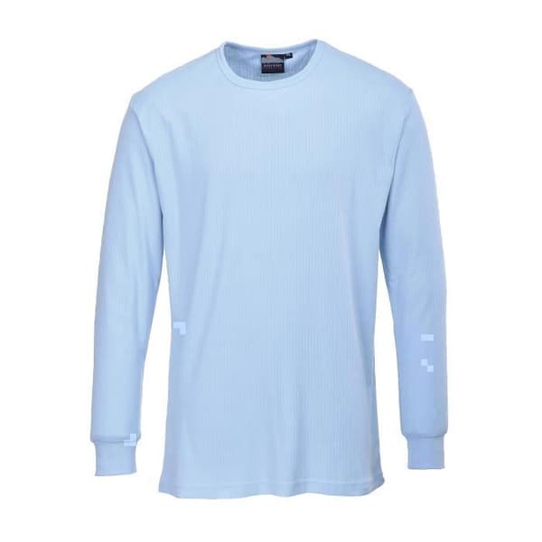 Portwest långärmad termisk t-shirt - grå Grå M
