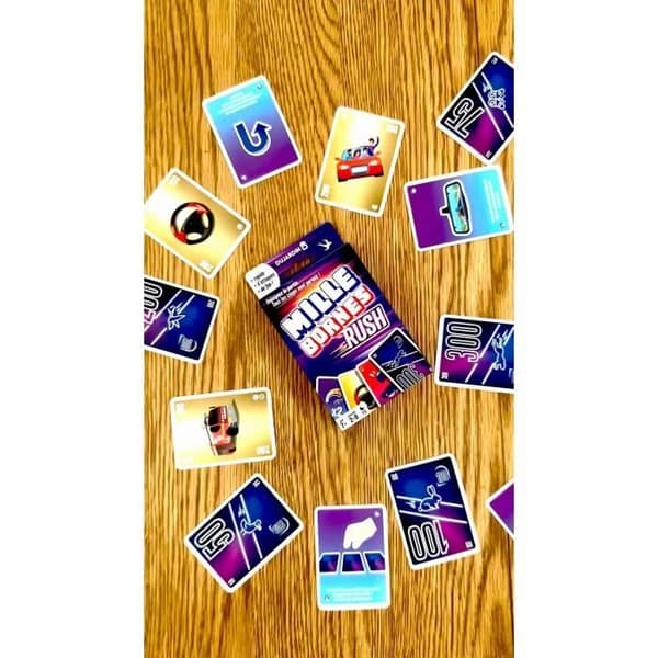 Mille Bornes Rush - Spel Flerfärgad