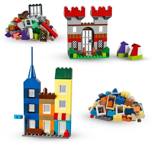 LEGO® Classic 10698 Deluxe Creative Brick Box - 790 delar - Byggsats Flerfärgad