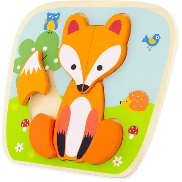 Ulysses - Fox Puzzle Flerfärgad