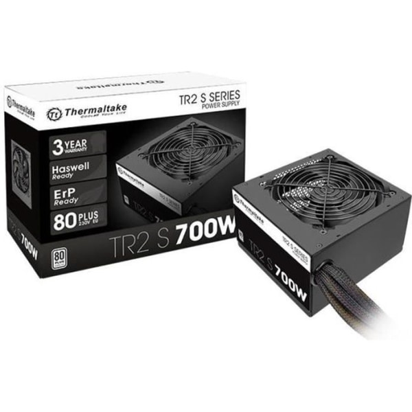 Termaltake PC-strömförsörjning TR2 S 700W - 80PLUS Svart