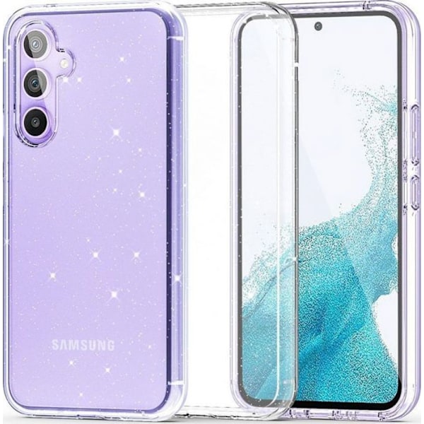 Tech-protect - THP2531 - Flexair Hybrid Glitter Fodral för Samsung Galaxy S23 FE