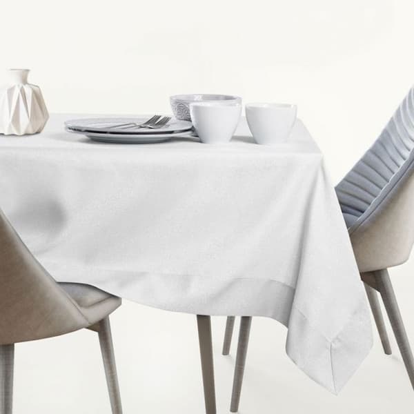 Bordduk - Empire - Vit - 40x140 cm - Blank yta Vit