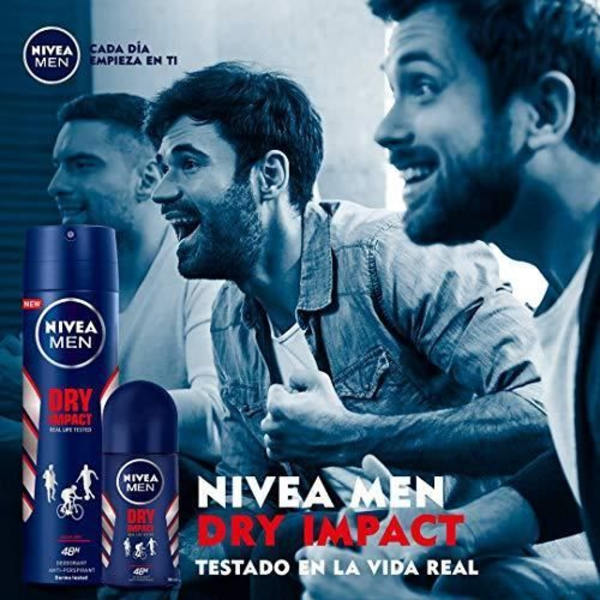 Nivea Men Deodorant Nivea Men dry impact W2 6 x 50 ml 81610-07405-28