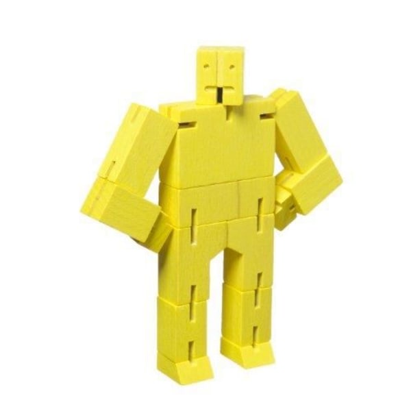 Areaware Dwc4y Micro Puzzle Träleksak - Gul DWC4Y