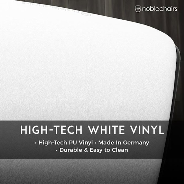 Noblechairs Footrest 2 White Edition (Vit)