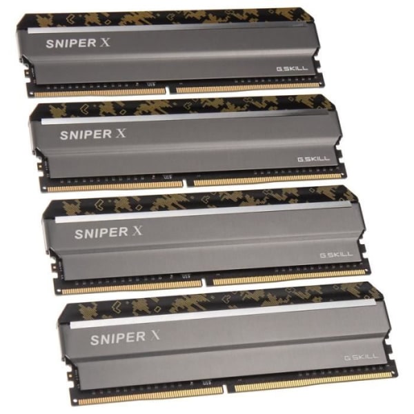 GSKILL RAM PC4-25600 / DDR4 3200 Mhz F4-3200C16Q-32GSXKB - DDR4 Sniper X