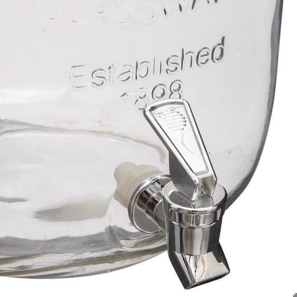 DRICKSPUMP GLAS 8L GENOMSKINLIG Transparent