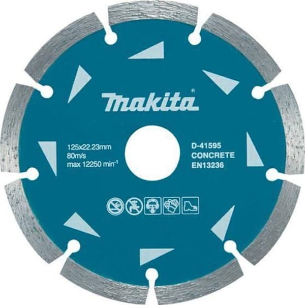 Slipmaskin - Makita skärskiva - D-41595-10 - Skydd D.125 SEG 10 stycken (41595)