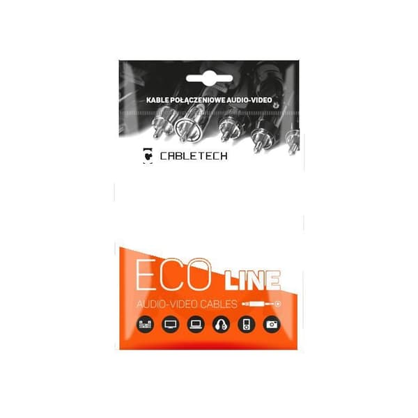 USB 2.0 Typ A Hane till Hane Kabeltech Eco-Line - Längd 1 Meter
