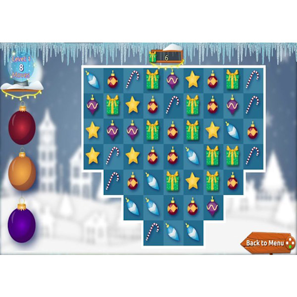 Adventskalender Flerfärgad