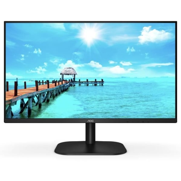 PC-skärm - AOC 24B2XHM2 - 24" FHD - VA-panel - 4 ms - 75 Hz - VGA / HDMI 1.4