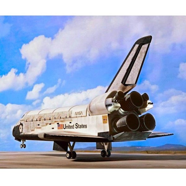 Space Shuttle Atlantis modellsats - Revell - 1/144 - 256mm - 64 delar