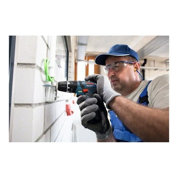 Bosch Professional GSB 12V-15 borrhammare + 25 tillbehör + 2 batterier 2,0Ah + väska - 06019B690K