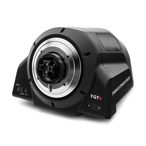 Thrustmaster T-GT II, ratt officiellt licensierat för PlayStation 5 och Gran Turismo, med tre pedalvevar (PS4, PC-kompatibel) Svart