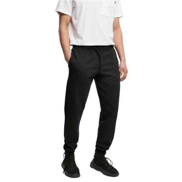 Träningsbyxor - URBAN CLASSICS - Basic 2.0 - Herr - Svart - Multisport - Inomhus Svart S