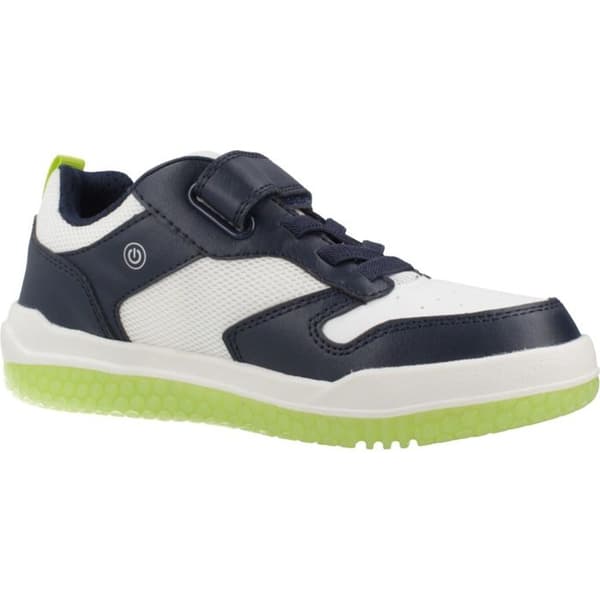 Barnskor Geox Buzzerlight B marinblå/citron 33