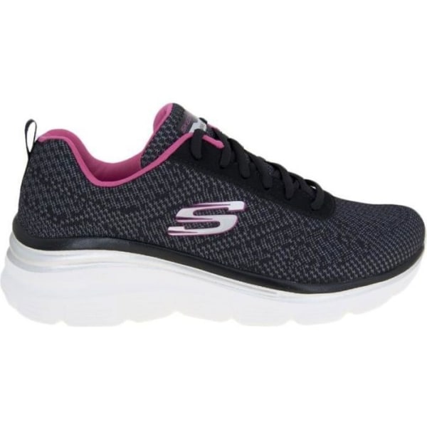 Skechers Fashion Fit Sneakers - Bold Boundaries 12719-BKHP - Damer - Svarta - Spetsar Svart 38