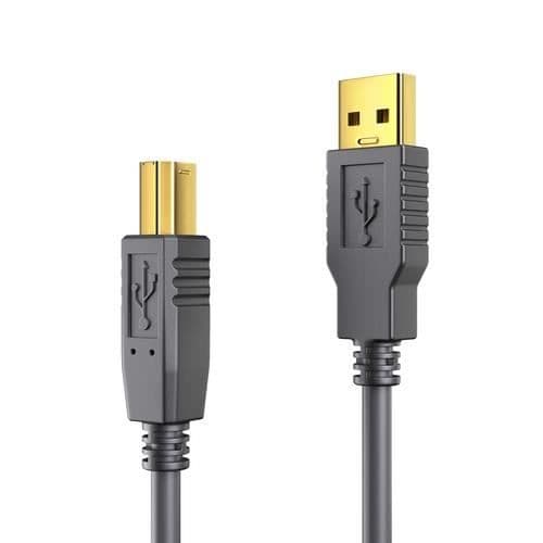 USB 2.0 anslutningskabel - PureLink - DS2000-100 - 10 meter - USB-A till USB-B - 480 Mbit/s