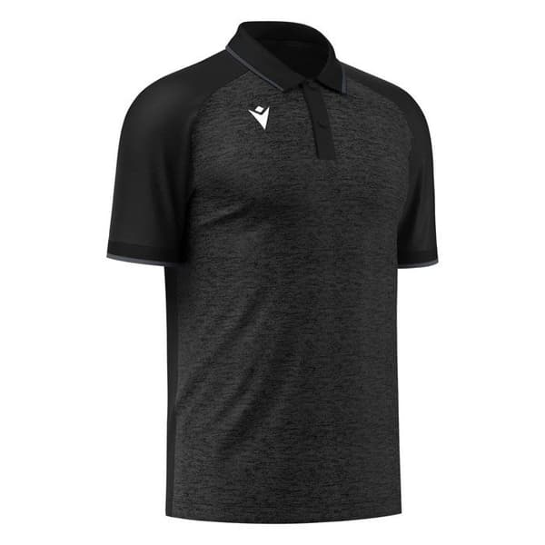 Polo Macron Aulos svart M