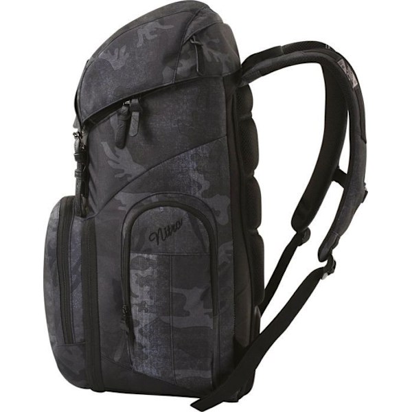 Ryggsäck - NITRO - Urban Collection Weekender - Grå - Fack för dator - Ergonomisk grå