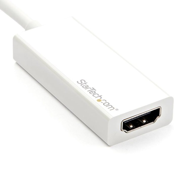 USB-C till HDMI-adapter - STARTECH - 4K 60 Hz - Vit - Kompatibel med MacBook och HP ENVY