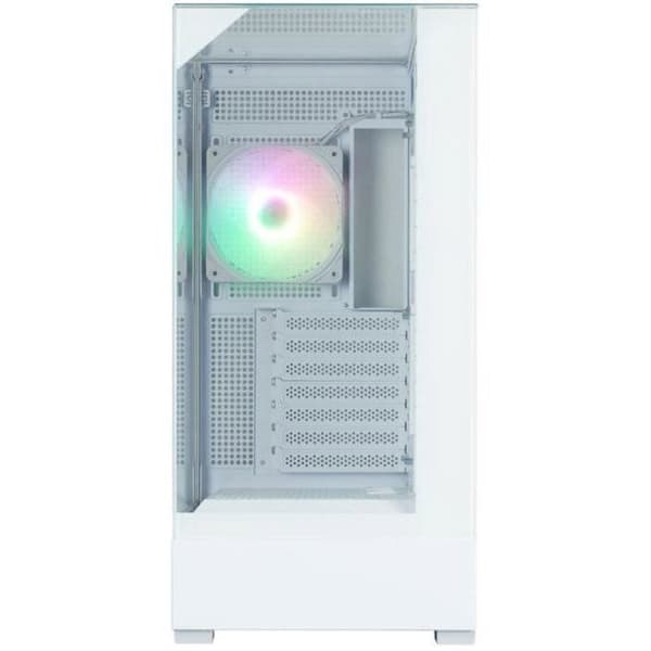 Chassi utan strömförsörjning - ZALMAN P40 Prism Plus - Medium tower - ATX-format - Vit
