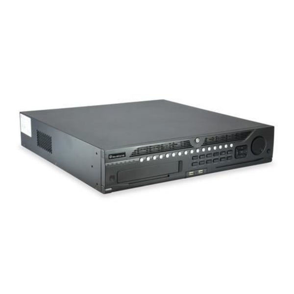 LEVELONE NVR-0764 Network Video Recorder - Svart - 8 portar - 80 TB Svart