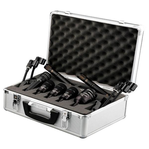 AUDIX DP7 akustisk trummikrofonsats - 1 i5, 2 D2, 1 D4, 1 D6, 2 ADX51, 4 DVICE